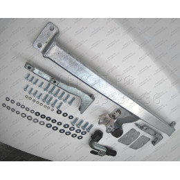 N050C GALIA Полностью оцинкованный фаркоп на Nissan X-Trail T31 2007-2014, исключая авто с парктроником. Тип шара: C (горизонтальный съемный). Подрезка бампер