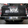N052A GALIA Полностью оцинкованный фаркоп на Mercedes X-Class 2017-2020, Renault Alaskan 2016-, Nissan Navara D40 2005-2015, D23 2015-. Тип шара: A. Установка без снятия и выреза бампера. Нагрузки: 3500/150 кг, масса фаркопа 21,22 кг