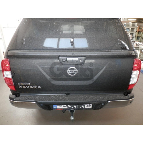 N052A GALIA Полностью оцинкованный фаркоп на Mercedes X-Class 2017-2020, Renault Alaskan 2016-, Nissan Navara D40 2005-2015, D23 2015-. Тип шара: A. Установка без снятия и выреза бампера. Нагрузки: 3500/150 кг, масса фаркопа 21,22 кг