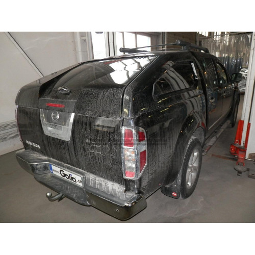 N052A GALIA Полностью оцинкованный фаркоп на Mercedes X-Class 2017-2020, Renault Alaskan 2016-, Nissan Navara D40 2005-2015, D23 2015-. Тип шара: A. Установка без снятия и выреза бампера. Нагрузки: 3500/150 кг, масса фаркопа 21,22 кг