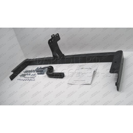 N102-A Лидер-плюс ТСУ для Nissan X-Trail T30 2001-2007. Требуется подрезка бампера. Нагрузки: 1500/75 кг, масса фаркопа 12,58 кг (без электрики в комплекте)