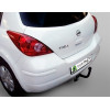 N114-A Лидер-плюс ТСУ для Nissan Tiida (C11) хетчбек 2007-2014. Требуется подрезка бампера. Нагрузки: 1000/50 кг, масса фаркопа 15,72 кг (без электрики в комплекте)