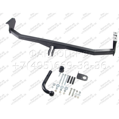 H.N29.A HALTY Фаркоп на Nissan Serena C25 2WD/4WD комплектация Highway Star 2005-2010. Требуется подрезка бампера. Тип шара: A. Нагрузки: 750/75 кг, масса фаркопа 15,5 кг