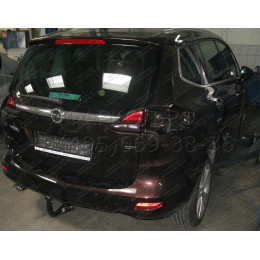 O-235 STEINHOF Фаркоп на Opel Zafira Tourer, кроме CNG, кроме Flex-Fix 01/2012-2019. Требуется подрезка бампера. Тип шара: AV (вертикальное быстросъемное крепление шара