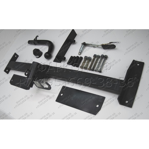 O007A GALIA Полностью оцинкованный фаркоп на Opel Astra G седан 1998-2004, Chevrolet Viva 2004-2008. Тип шара: A. Установка без снятия и выреза бампера. Нагрузки: 1500/75 кг, масса фаркопа 16,75 кг