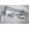 O047A GALIA Полностью оцинкованный фаркоп на Opel Astra H хетчбек 3/5 дверей 2004-2009, номерной знак на заднем бампере. Тип шара: A. Установка без снятия и выреза бампера. Нагрузки: 1500/75 кг, масса фаркопа 15,72 кг