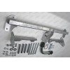 O052A GALIA Полностью оцинкованный фаркоп на Opel Zafira B 2005-2012. Тип шара: A. Невидимый вырез бампера. Нагрузки: 1500/75 кг, масса фаркопа 16,75 кг