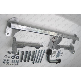 O052A GALIA Полностью оцинкованный фаркоп на Opel Zafira B 2005-2012. Тип шара: A. Невидимый вырез бампера. Нагрузки: 1500/75 кг, масса фаркопа 16,75 кг
