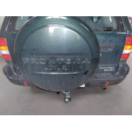 O057C GALIA Полностью оцинкованный фаркоп на Opel Frontera B 1998-2004. Тип шара: C (горизонтальный съемный). Установка без снятия и выреза бампера. Нагрузки: