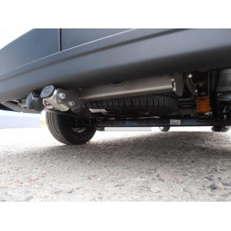 O060C GALIA Полностью оцинкованный фаркоп на Renault Master 2010-, Opel Movano B 2010-2021, Nissan NV400 2011-2021, Nissan Interstar 2022- фургон без ступеньки, передний привод, кроме дв
