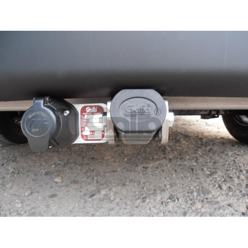 O060C GALIA Полностью оцинкованный фаркоп на Renault Master 2010-, Opel Movano B 2010-2021, Nissan NV400 2011-2021, Nissan Interstar 2022- фургон без ступеньки, передний привод, кроме двухскатных авто. Тип шара: C (горизонтальный съемный). Установка без с