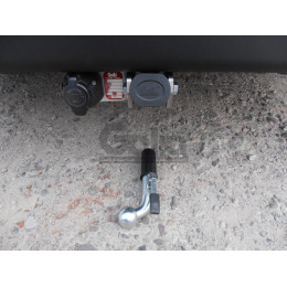 O060C GALIA Полностью оцинкованный фаркоп на Renault Master 2010-, Opel Movano B 2010-2021, Nissan NV400 2011-2021, Nissan Interstar 2022- фургон без ступеньки, передний привод, кроме дв