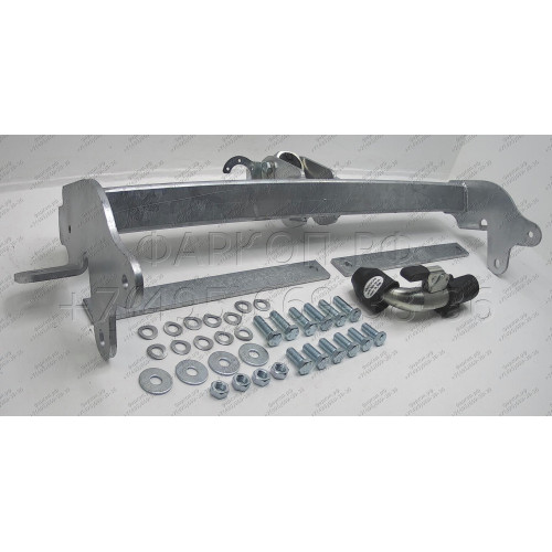 O060C GALIA Полностью оцинкованный фаркоп на Renault Master 2010-, Opel Movano B 2010-2021, Nissan NV400 2011-2021, Nissan Interstar 2022- фургон без ступеньки, передний привод, кроме двухскатных авто. Тип шара: C (горизонтальный съемный). Установка без с