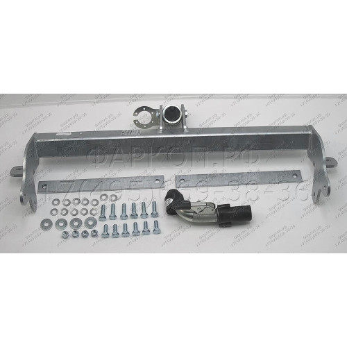 O060C GALIA Полностью оцинкованный фаркоп на Renault Master 2010-, Opel Movano B 2010-2021, Nissan NV400 2011-2021, Nissan Interstar 2022- фургон без ступеньки, передний привод, кроме двухскатных авто. Тип шара: C (горизонтальный съемный). Установка без с