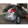 O064A GALIA Полностью оцинкованный фаркоп на Opel Meriva 2010-2017. Подрозетник убирается за бампер. Тип шара: A. Без выреза бампера. Нагрузки: 1500/75 кг, масса фаркопа 15,72 кг