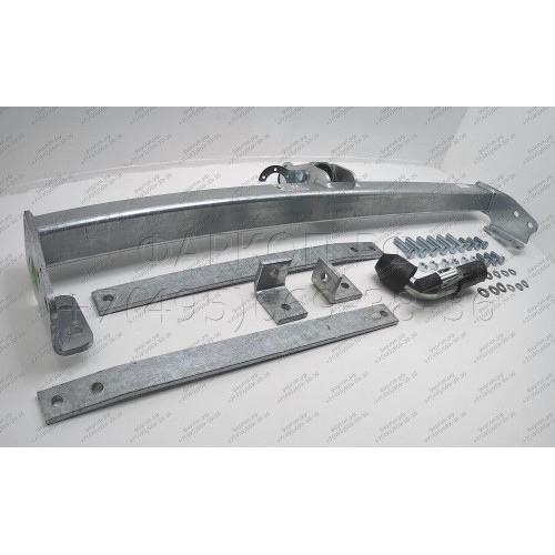 O066C GALIA Полностью оцинкованный фаркоп на Renault Trafic 2014-, Opel Vivaro 2014-2018, FIAT Talento 2016-2020, Nissan NV300 L1,L2 2016-. Тип шара: C (горизонтальный съемный). Установка без снятия и выреза бампера. Нагрузки: 2500/120 кг, масса фаркопа 2