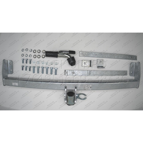 O066C GALIA Полностью оцинкованный фаркоп на Renault Trafic 2014-, Opel Vivaro 2014-2018, FIAT Talento 2016-2020, Nissan NV300 L1,L2 2016-. Тип шара: C (горизонтальный съемный). Установка без снятия и выреза бампера. Нагрузки: 2500/120 кг, масса фаркопа 2