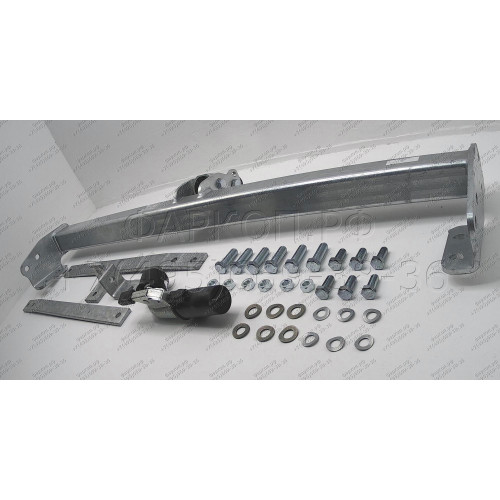 O066C GALIA Полностью оцинкованный фаркоп на Renault Trafic 2014-, Opel Vivaro 2014-2018, FIAT Talento 2016-2020, Nissan NV300 L1,L2 2016-. Тип шара: C (горизонтальный съемный). Установка без снятия и выреза бампера. Нагрузки: 2500/120 кг, масса фаркопа 2