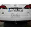 O068C GALIA Полностью оцинкованный фаркоп на Opel Astra K универсал 2016-2021. Подрозетник убирается за бампер. Тип шара: C (горизонтальный съемный). Установка без выреза бампера. Нагрузки: 1700/80 кг, масса фаркопа 19,17 кг