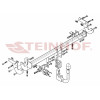 P-020 STEINHOF Фаркоп на Peugeot 208 хетчбек 3/5 дверей 2012-2019, Citroen C3 хетчбек 5 дверей 2016-. Требуется подрезка бампера. Тип шара: AV (вертикальное быстросъемное крепление шара на ключе). Нагрузки: 1300/55 кг, масса фаркопа 19,8 кг (без электрики