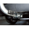 P038C GALIA Полностью оцинкованный фаркоп на Peugeot 207 универсал 2007-2012. Тип шара: C (горизонтальный съемный). Установка без выреза бампера. Нагрузки: 1150/46 кг, масса фаркопа 16,07 кг