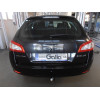 P044A GALIA Полностью оцинкованный фаркоп на Peugeot 508 универсал 2011-2019. Подрозетник убирается за бампер. Тип шара: A. Невидимый вырез бампера. Нагрузки: 1900/75 кг, масса фаркопа 22,52 кг