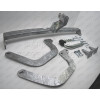P044A GALIA Полностью оцинкованный фаркоп на Peugeot 508 универсал 2011-2019. Подрозетник убирается за бампер. Тип шара: A. Невидимый вырез бампера. Нагрузки: 1900/75 кг, масса фаркопа 22,52 кг