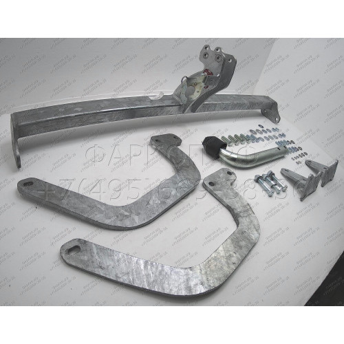 P044A GALIA Полностью оцинкованный фаркоп на Peugeot 508 универсал 2011-2019. Подрозетник убирается за бампер. Тип шара: A. Невидимый вырез бампера. Нагрузки: 1900/75 кг, масса фаркопа 22,52 кг