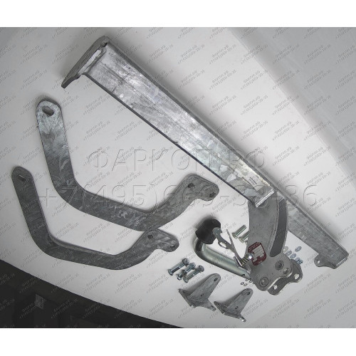 P044A GALIA Полностью оцинкованный фаркоп на Peugeot 508 универсал 2011-2019. Подрозетник убирается за бампер. Тип шара: A. Невидимый вырез бампера. Нагрузки: 1900/75 кг, масса фаркопа 22,52 кг