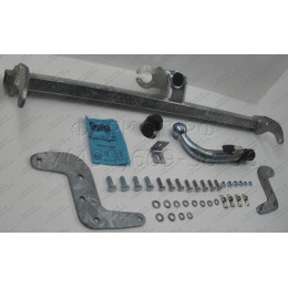 P045C GALIA Полностью оцинкованный фаркоп на Peugeot 2008 2013-2019. Тип шара: C (горизонтальный съемный). Установка без снятия и выреза бампера. Нагрузки: 14