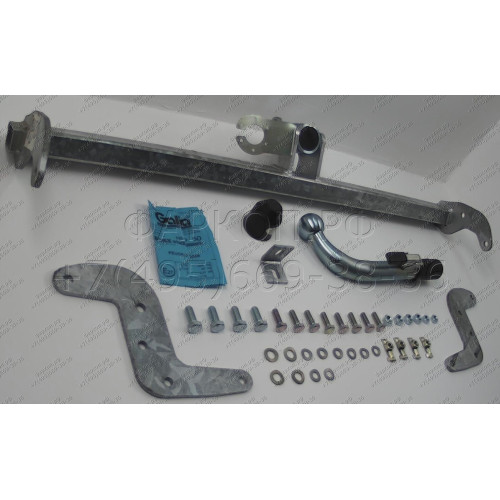 P045C GALIA Полностью оцинкованный фаркоп на Peugeot 2008 2013-2019. Тип шара: C (горизонтальный съемный). Установка без снятия и выреза бампера. Нагрузки: 1400/60 кг, масса фаркопа 17,36 кг