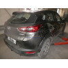 M137A GALIA Полностью оцинкованный фаркоп на Mazda CX-3 2015-. Подрозетник убирается за бампер. Тип шара: A. Невидимый вырез бампера. Нагрузки: 1800/80 кг, масса фаркопа 15,72 кг
