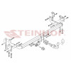 R-074 STEINHOF Фаркоп на Renault Kangoo II 2008-2021 без снятия и подрезки бампера. Тип шара: AH (горизонтальное быстросъемное крепление шара на ключе). Нагрузки: 1350/75 кг, масса фаркопа 20,3 кг (без электрики в комплекте)