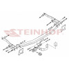 R-108 STEINHOF Фаркоп на Renault Megane II хетчбек 3/5 дверей 11/2002-2009, Renault Megane II Scenic 07/2003-2009, Renault Megane II Grand Scenic 04/2004-2009 без подрезки бампера. Тип шара: A. Нагрузки: 1350/75 кг, масса фаркопа 19,4 кг (без электрики в 