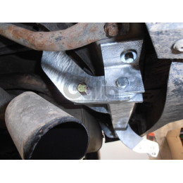 R046C GALIA Полностью оцинкованный фаркоп на Renault Scenic RX4 1999-2007. Тип шара: C (горизонтальный съемный). Установка без снятия и выреза бампера. Нагрузк