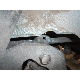R046C GALIA Полностью оцинкованный фаркоп на Renault Scenic RX4 1999-2007. Тип шара: C (горизонтальный съемный). Установка без снятия и выреза бампера. Нагрузк