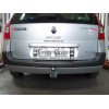 R074C GALIA Полностью оцинкованный фаркоп на Renault Megane II 2003-2008 (classic) седан/универсал, Megane III универсал 2008-2016. Подрозетник убирается за бампер. Тип шара: C (горизонтальный съемный). Установка без выреза бампера. Нагрузки: 1300/75 кг, 
