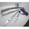 R074C GALIA Полностью оцинкованный фаркоп на Renault Megane II 2003-2008 (classic) седан/универсал, Megane III универсал 2008-2016. Подрозетник убирается за бампер. Тип шара: C (горизонтальный съемный). Установка без выреза бампера. Нагрузки: 1300/75 кг, 