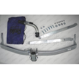 R074C GALIA Полностью оцинкованный фаркоп на Renault Megane II 2003-2008 (classic) седан/универсал, Megane III универсал 2008-2016. Подрозетник убирается за бампер. Тип ш