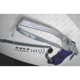 R074C GALIA Полностью оцинкованный фаркоп на Renault Megane II 2003-2008 (classic) седан/универсал, Megane III универсал 2008-2016. Подрозетник убирается за бампер. Тип ш