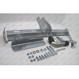 R094A GALIA Полностью оцинкованный фаркоп на Land Rover Freelander II 2008-2015. Тип шара: A. Невидимый вырез бампера. Нагрузки: 2300/145 кг, масса фаркопа 15,82 кг