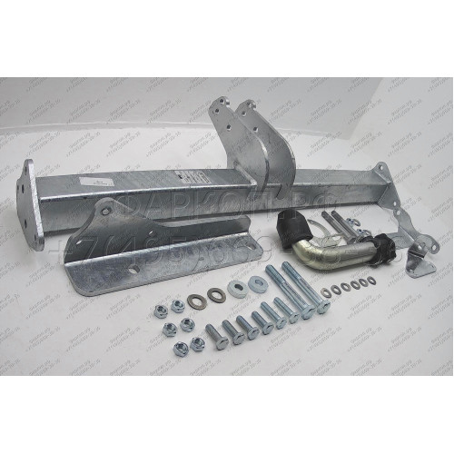 R094A GALIA Полностью оцинкованный фаркоп на Land Rover Freelander II 2008-2015. Тип шара: A. Невидимый вырез бампера. Нагрузки: 2300/145 кг, масса фаркопа 15,82 кг