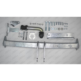 R094A GALIA Полностью оцинкованный фаркоп на Land Rover Freelander II 2008-2015. Тип шара: A. Невидимый вырез бампера. Нагрузки: 2300/145 кг, масса фаркопа 15,82 кг