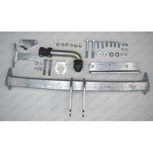 R094A GALIA Полностью оцинкованный фаркоп на Land Rover Freelander II 2008-2015. Тип шара: A. Невидимый вырез бампера. Нагрузки: 2300/145 кг, масса фаркопа 15,82 кг
