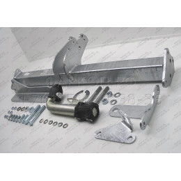R094A GALIA Полностью оцинкованный фаркоп на Land Rover Freelander II 2008-2015. Тип шара: A. Невидимый вырез бампера. Нагрузки: 2300/145 кг, масса фаркопа 15,82 кг