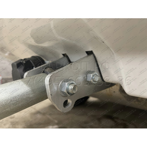 R094A GALIA Полностью оцинкованный фаркоп на Land Rover Freelander II 2008-2015. Тип шара: A. Невидимый вырез бампера. Нагрузки: 2300/145 кг, масса фаркопа 15,82 кг