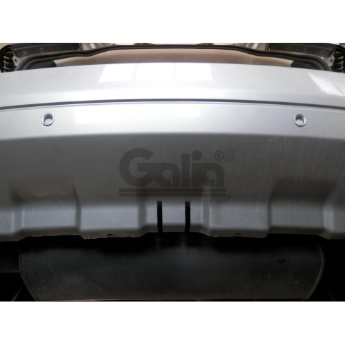 R094C GALIA Полностью оцинкованный фаркоп на Land Rover Freelander II 2008-2015. Тип шара: C (горизонтальный съемный). Невидимый вырез бампера. Нагрузки: 2300/145 кг, масса фаркопа 17,17 кг