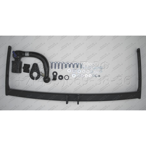 S-311 STEINHOF Фаркоп на Skoda Rapid лифтбек 06/2012-2020, 2020-2022. Требуется подрезка бампера. Тип шара: AV (вертикальное быстросъемное крепление шара на ключе). Нагрузки: 1600/75 кг, масса фаркопа 17,3 кг (без электрики в комплекте)