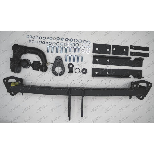 S-365 STEINHOF Фаркоп на Subaru Forester 2008-2013. Требуется подрезка бампера. Тип шара: AV (вертикальное быстросъемное крепление шара на ключе). Нагрузки: 2000/80 кг, масса фаркопа 18,7 кг (без электрики в комплекте)