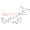 S-368 STEINHOF Фаркоп на Subaru Outback 2009-2015. Требуется подрезка бампера. Тип шара: A. Нагрузки: 2000/85 кг, масса фаркопа 17,3 кг (без электрики в комплекте)